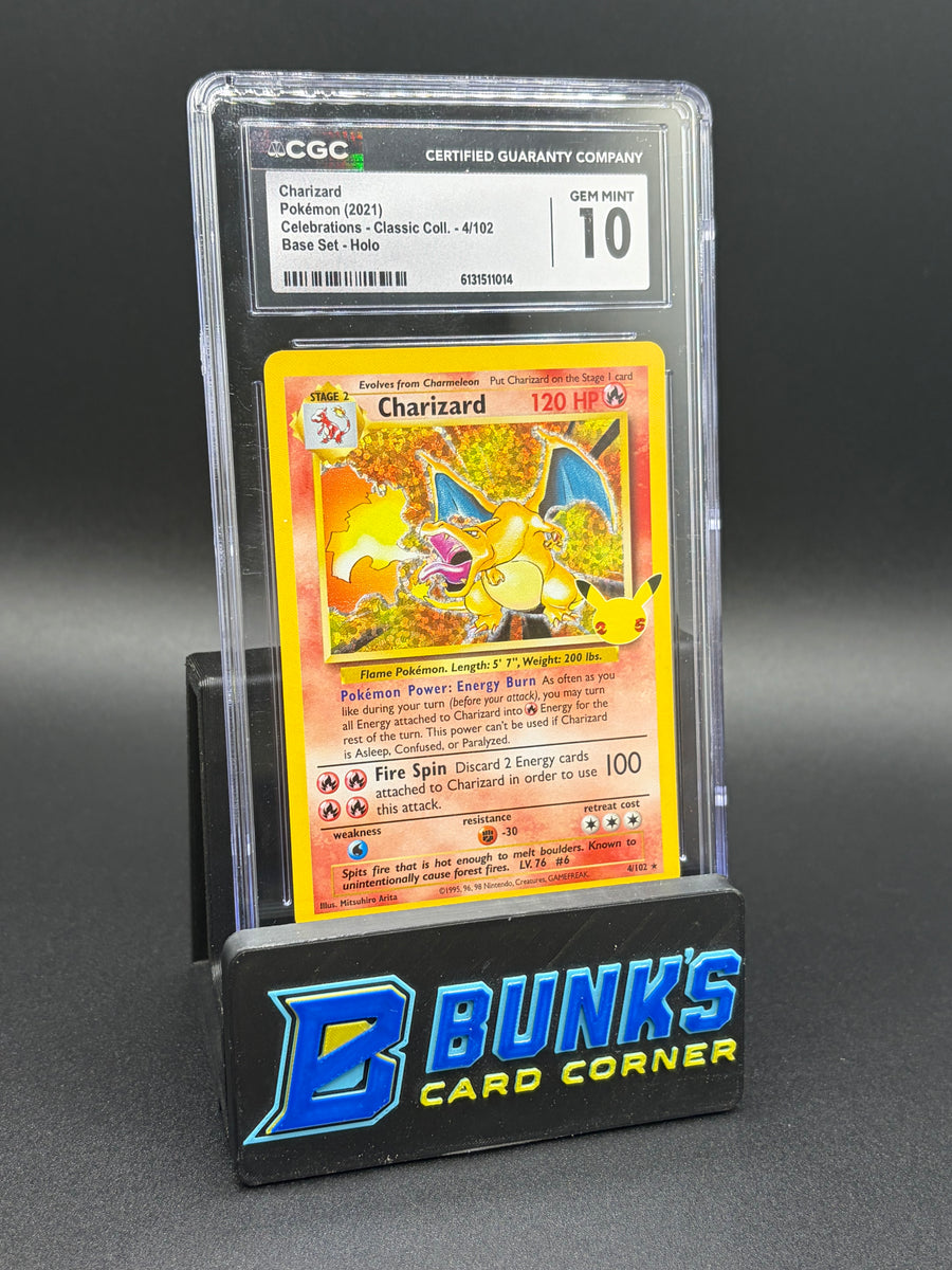 Charizard Base Set Holo CGC 10