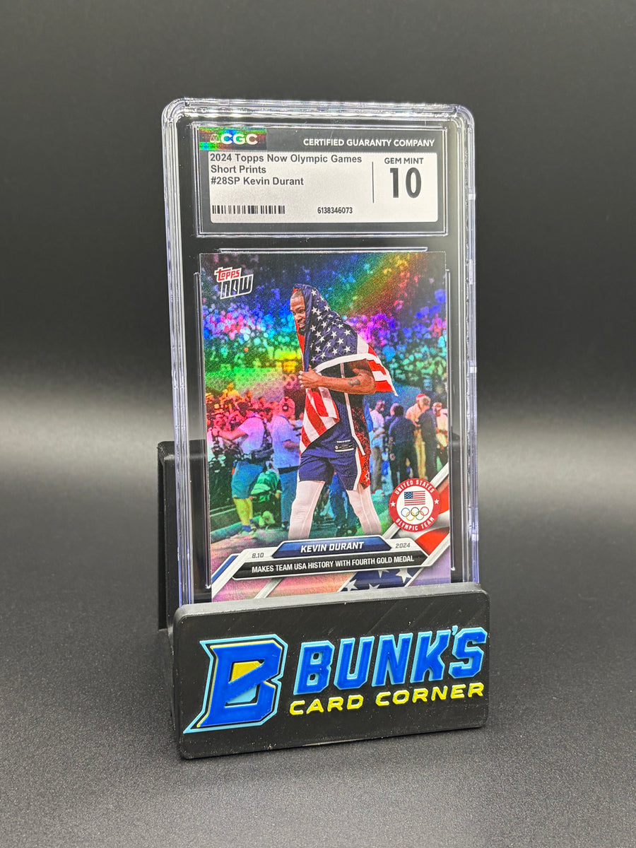 2024 Kevin Durant Short Prints Olympic Games CGC 10