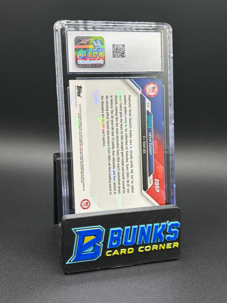 2024 Kevin Durant Short Prints Olympic Games CGC 10