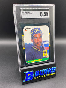 1987 Barry Bonds SGC 8.5