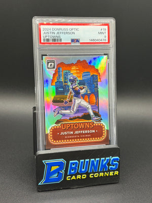 2024 Justin Jefferson Uptown PSA 9