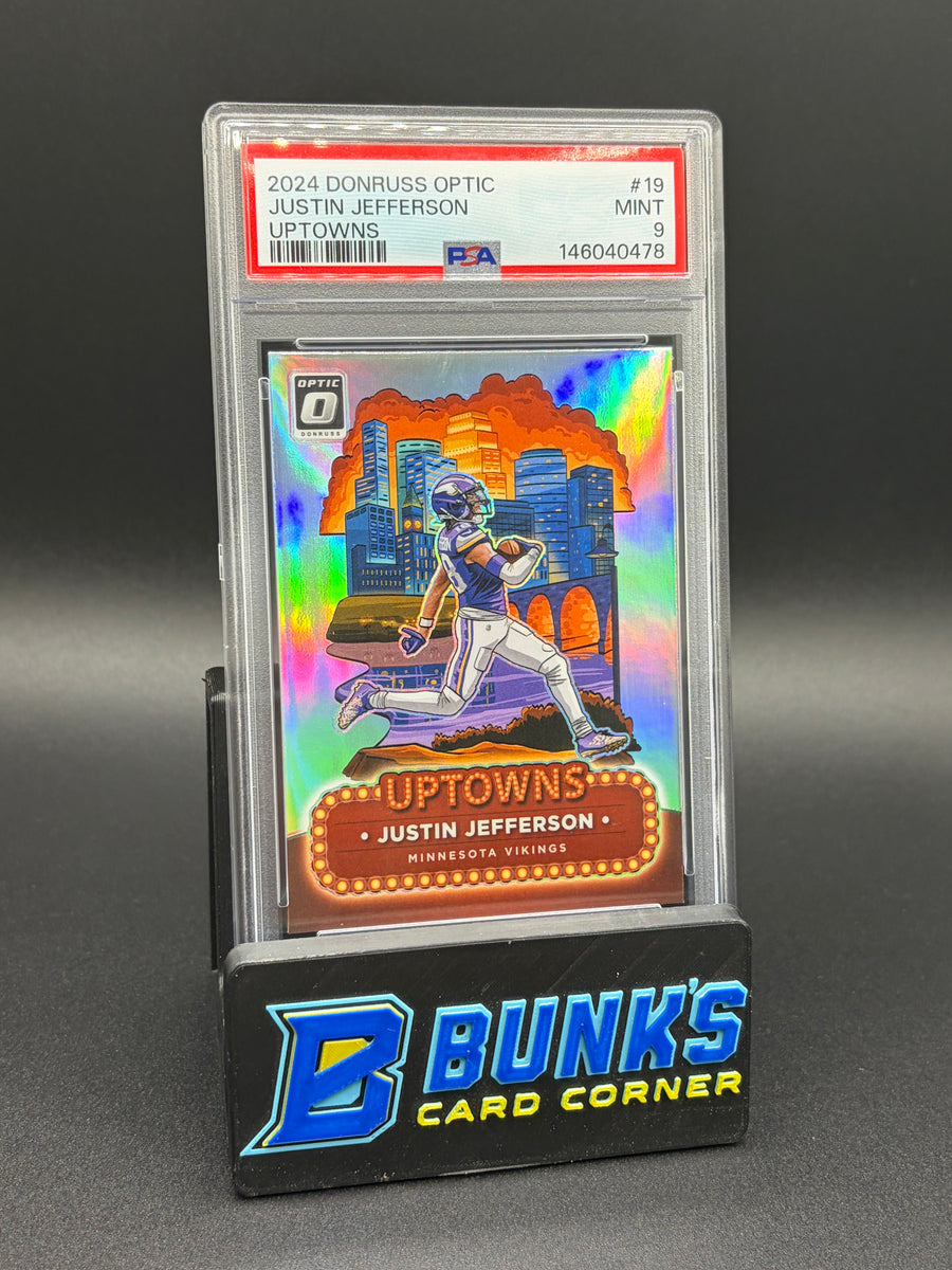 2024 Justin Jefferson Uptown PSA 9