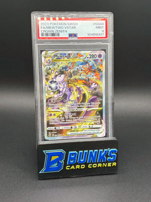 Mewtwo VSTAR Crown Zenith PSA 9