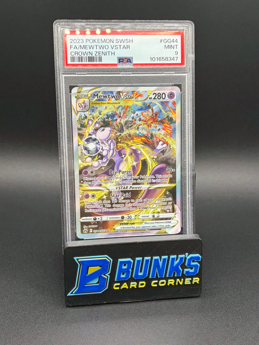 Mewtwo VSTAR Crown Zenith PSA 9