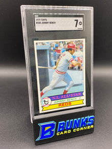 1979 Johnny Bench SGC 7