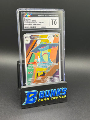 Drakloak Illustration Rare Holo CGC 10
