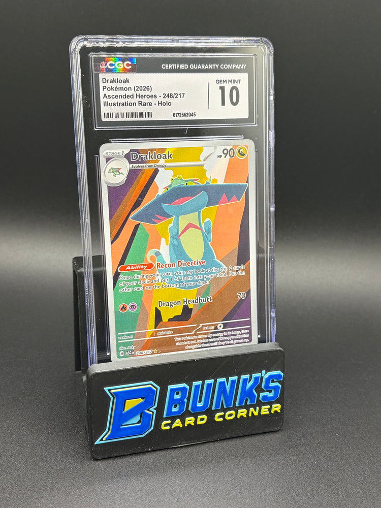 Drakloak Illustration Rare Holo CGC 10