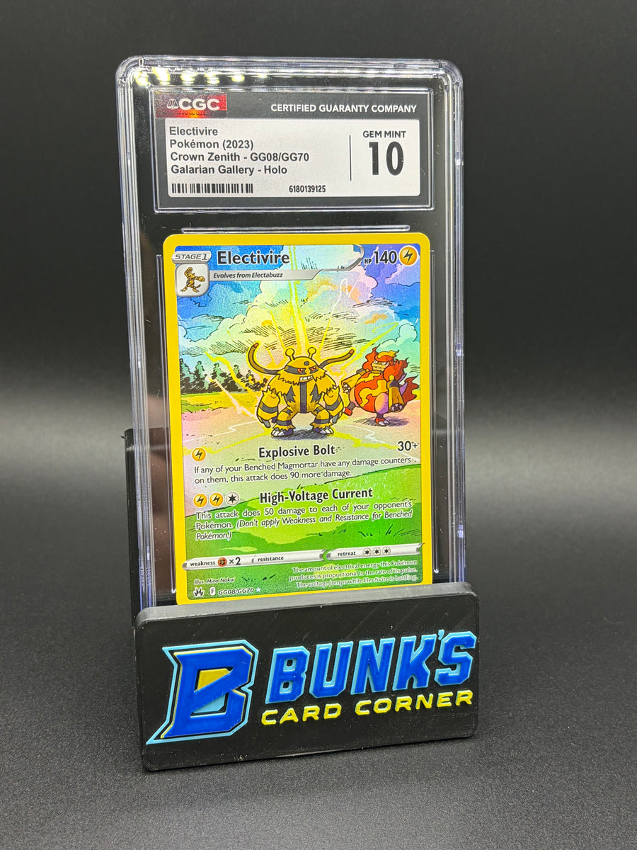 Electivire Galarian Gallery Holo CGC 10