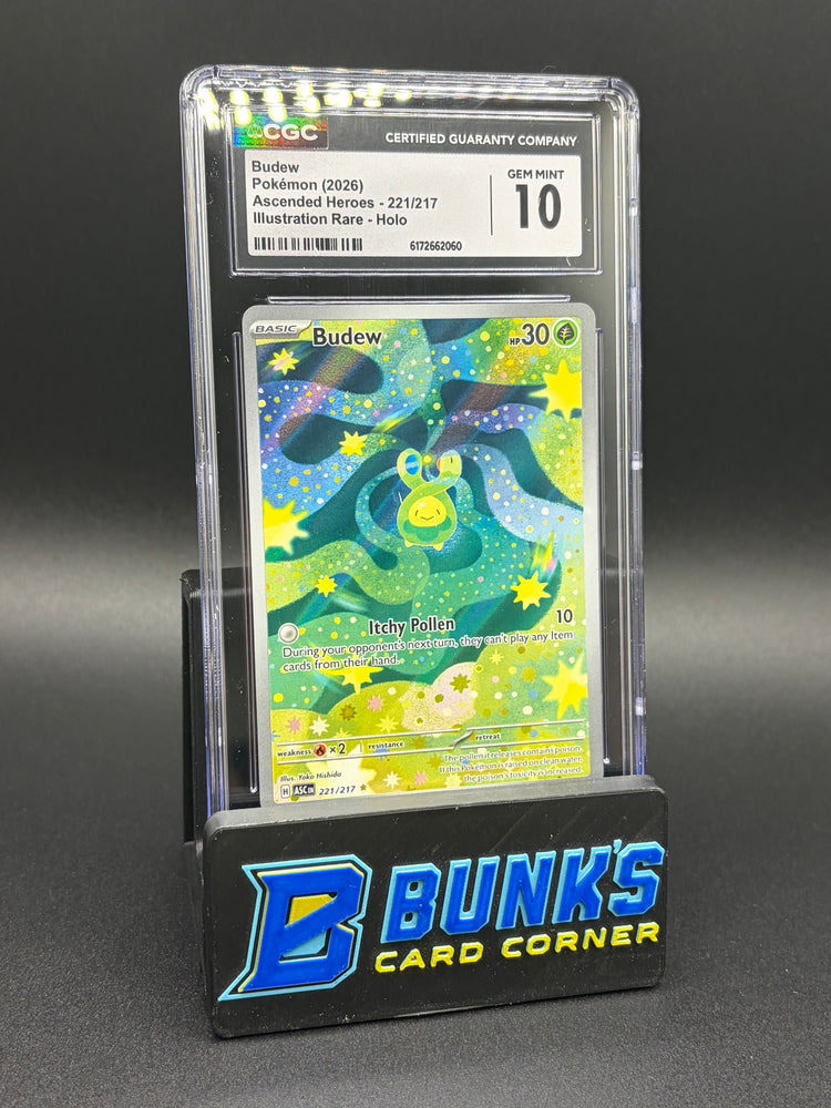Budew Illustration Rare Holo CGC 10