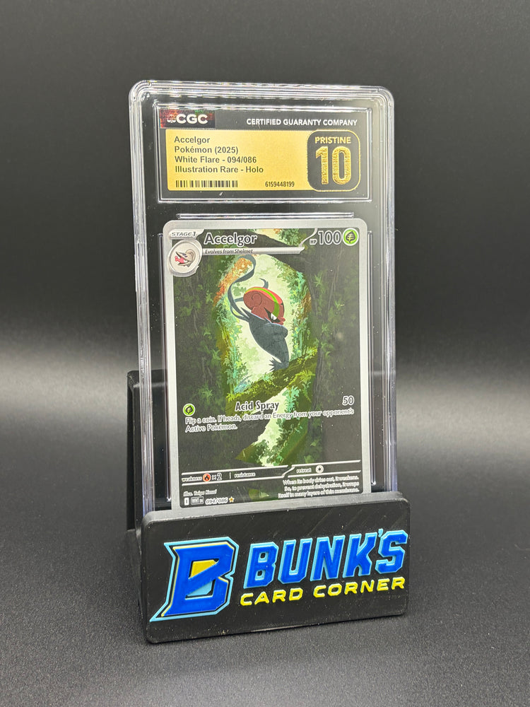 Accelgor Illustration Rare Holo CGC Pristine 10