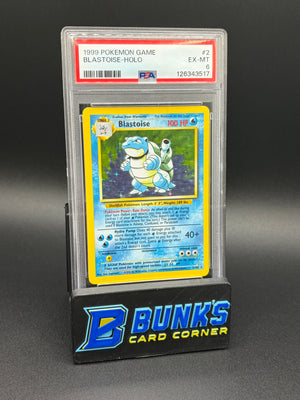 Blastoise Holo PSA 6