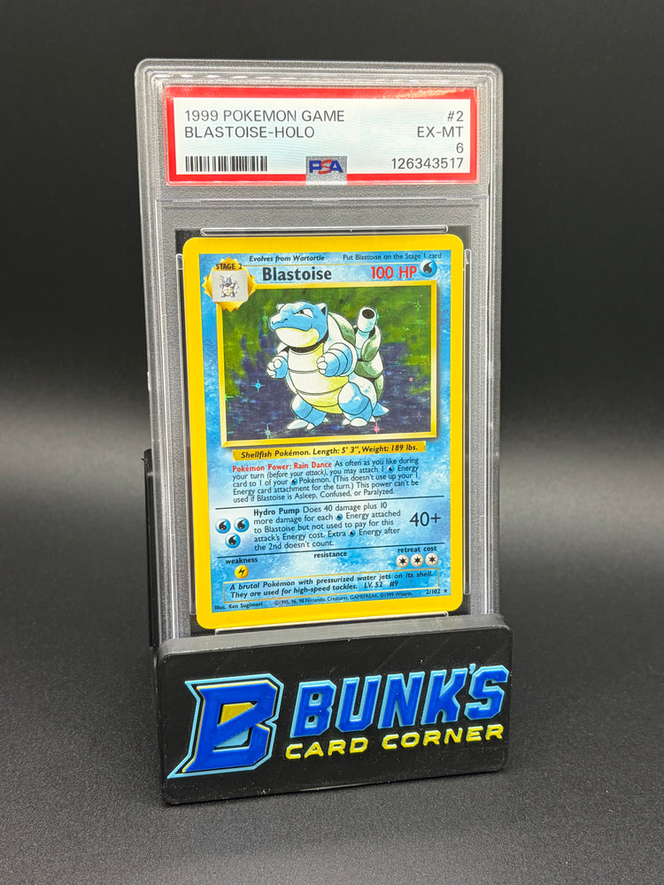 Blastoise Holo PSA 6