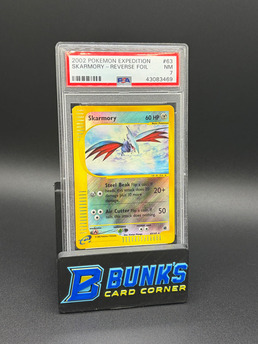 Skarmory Reverse Foil E-Reader PSA 7