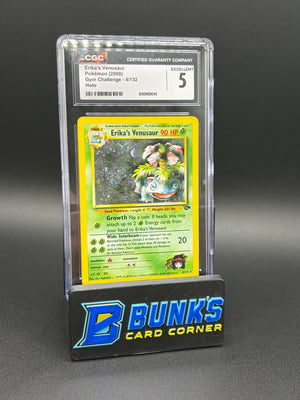 Erika's Venusaur Holo CGC 5