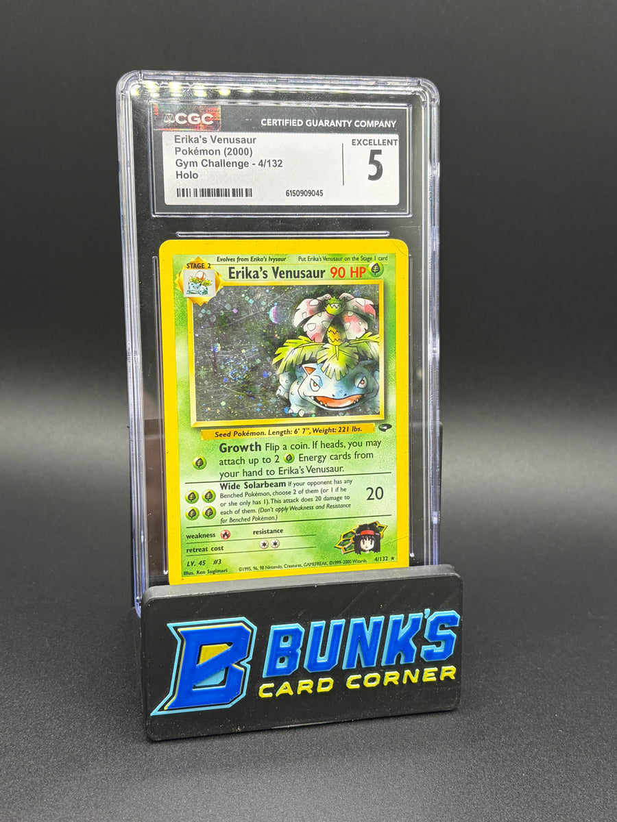 Erika's Venusaur Holo CGC 5