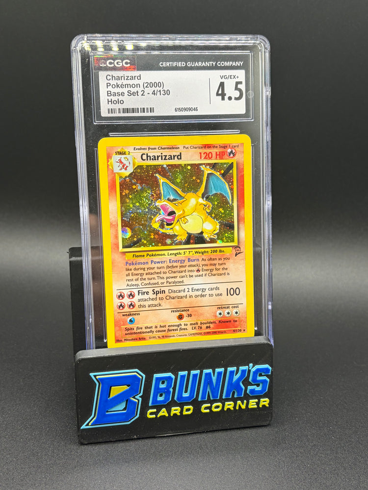 Charizard Holo CGC 4.5