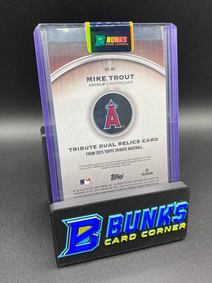 2025 Mike Trout Game Used memorabilia 104/199