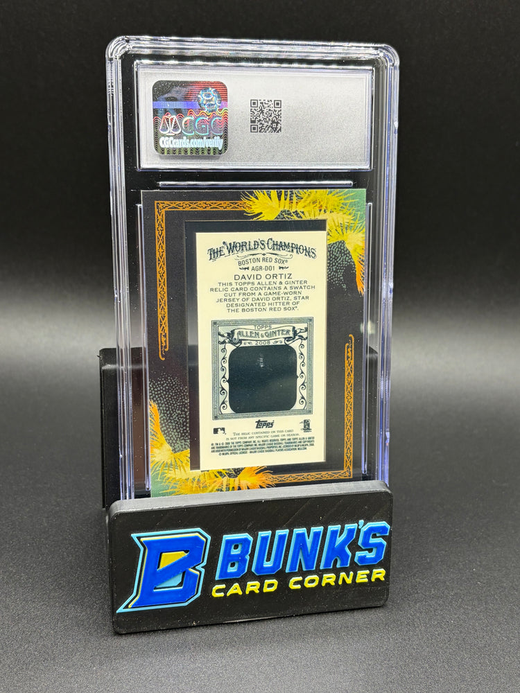 2008 David Ortiz Relics CGC 10