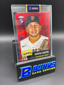 2022 Kervin Castro Topps Chrome 5/5