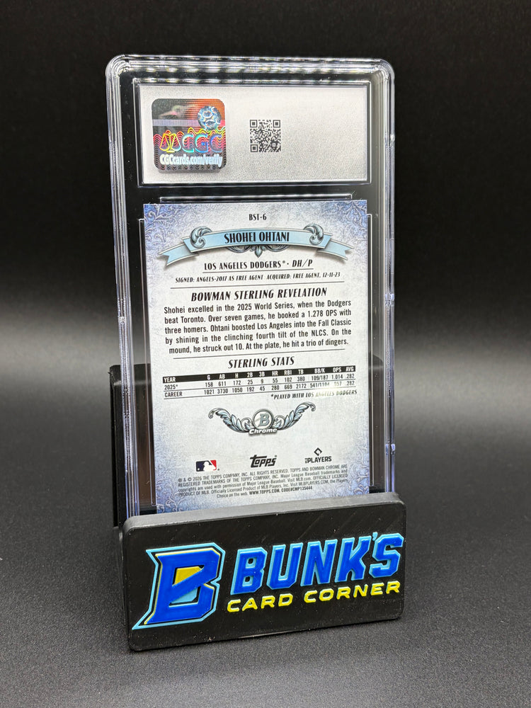 2026 Shohei Ohtani Sterling Bowman CGC 10