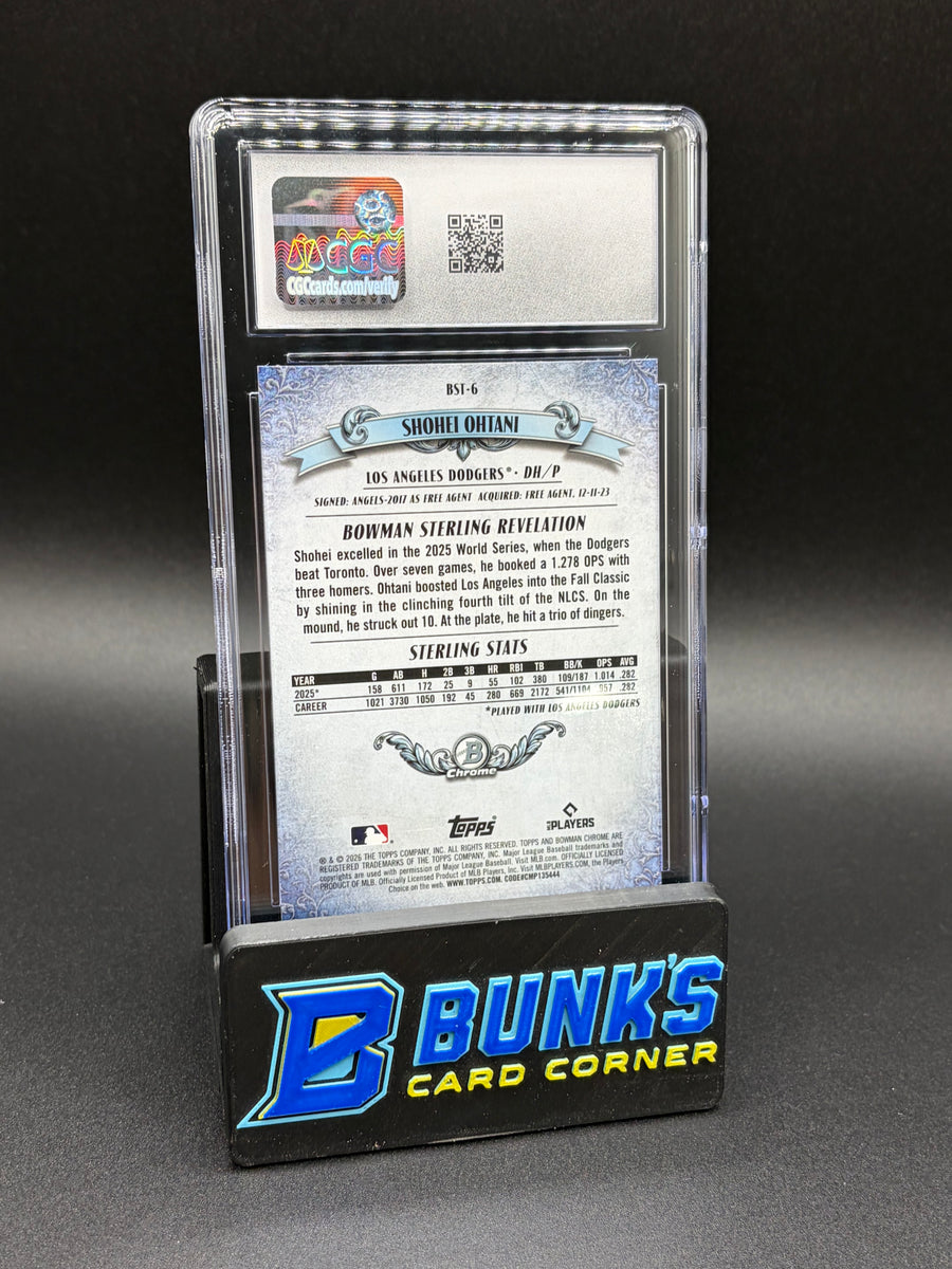 2026 Shohei Ohtani Sterling Bowman CGC 10