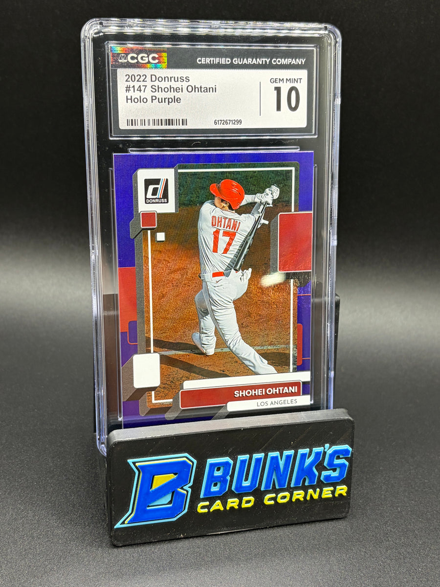 2022 Shohei Ohtani Holo Purple CGC 10