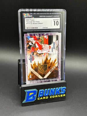2021 Shohei Ohtani Through the Years CGC 10