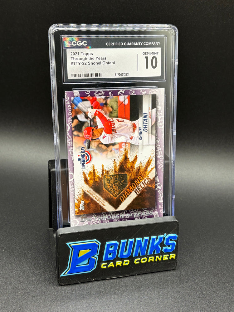 2021 Shohei Ohtani Through the Years CGC 10