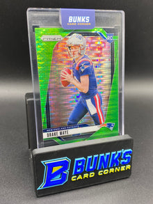 2024 Drake Maye Green Prizm Rc