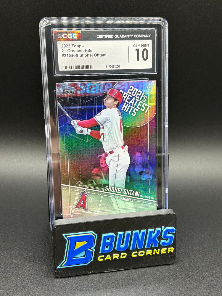 2022 Shohei Ohtani Greatest Hits CGC 10