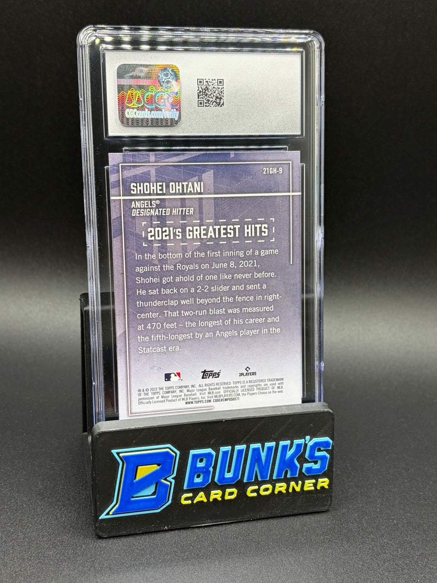 2022 Shohei Ohtani Greatest Hits CGC 10
