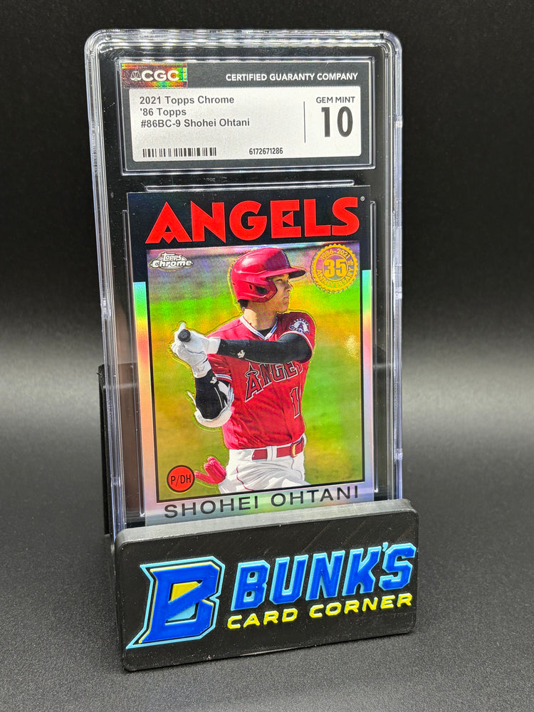 2021 Shohei Ohtani 86 Topps CGC 10