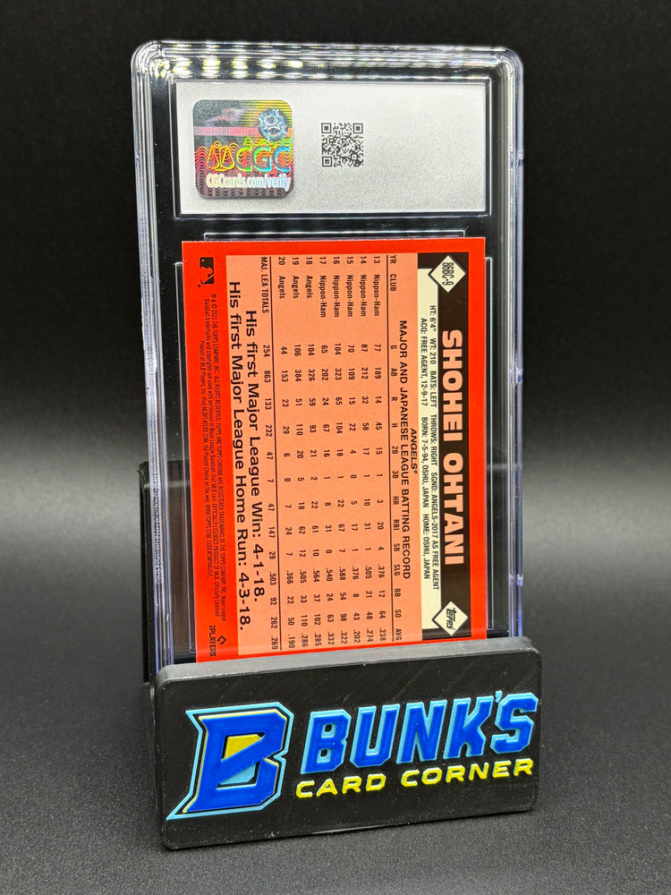 2021 Shohei Ohtani 86 Topps CGC 10