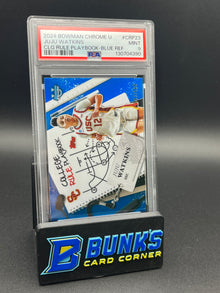 2024 Juju Watkins CLG Rule Playbook Blue Ref PSA 9 67/150