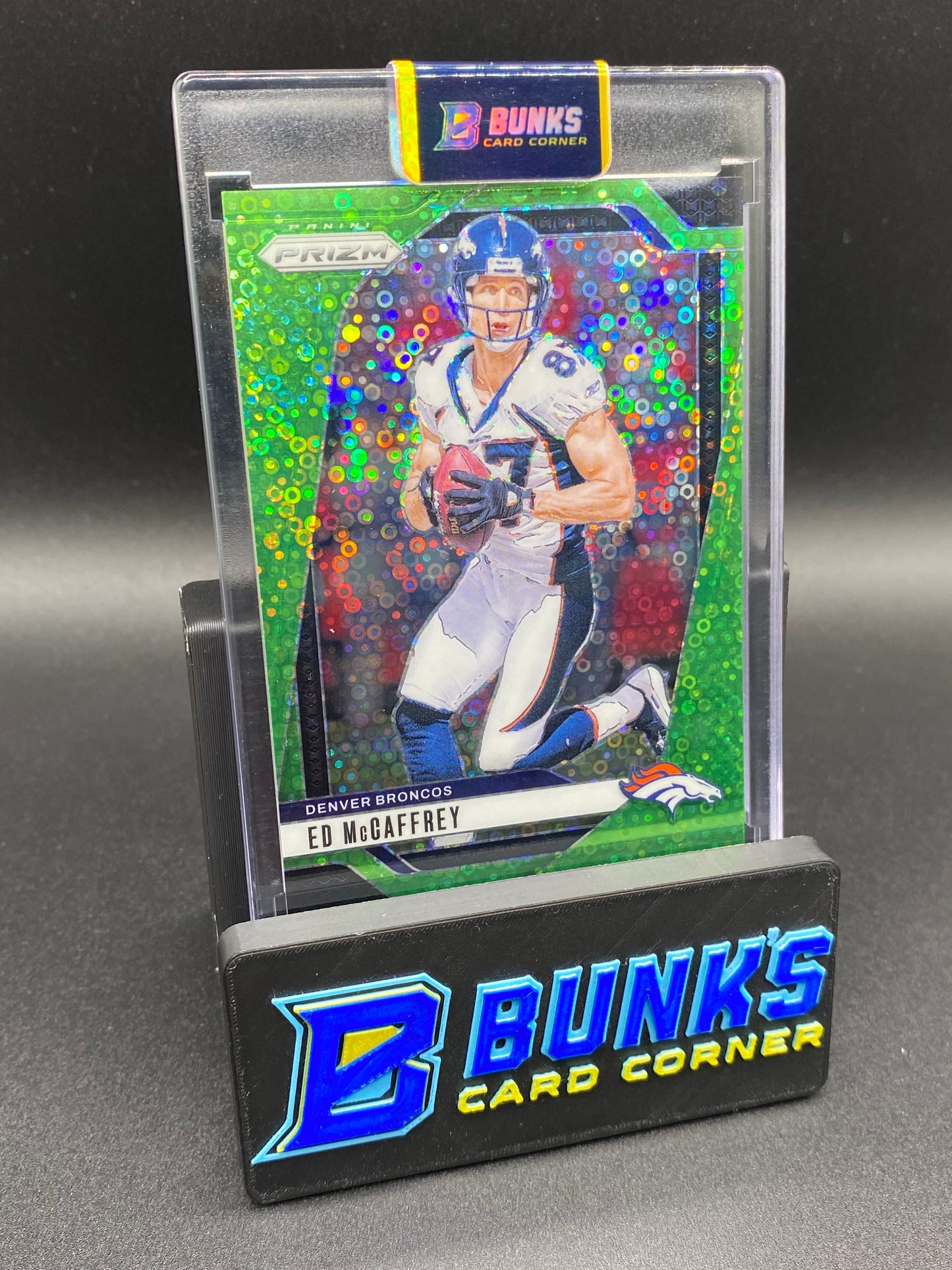 2024 Ed McCaffrey Green Prizm