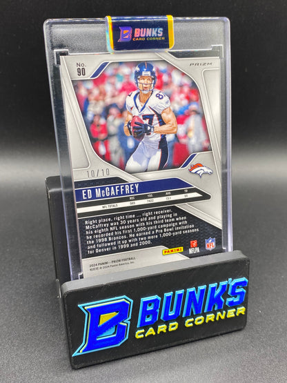 2024 Ed McCaffrey Green Prizm