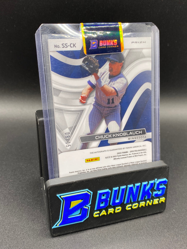 2022 Chuck Knoblauch Blue Spectra Auto 9/15