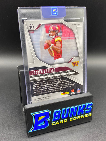 2024 Jayden Daniels Orange Prizm Rc