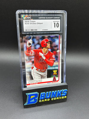 2019 Shohei Ohtani Topps CGC 10