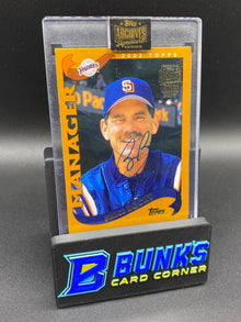 2022 Archives 18/44 Bruce Bochy Auto