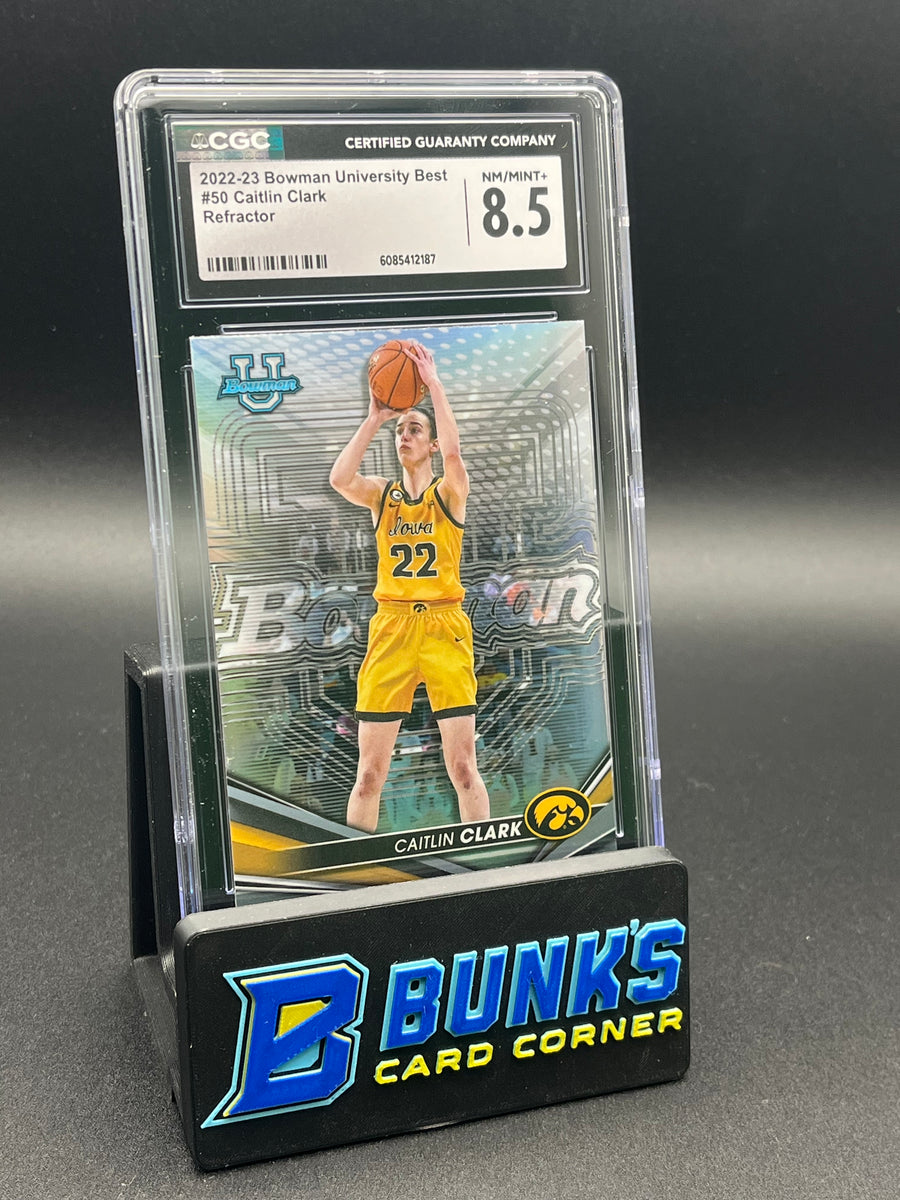 2022-23 Caitlin Clark Refractor CGC 8.5
