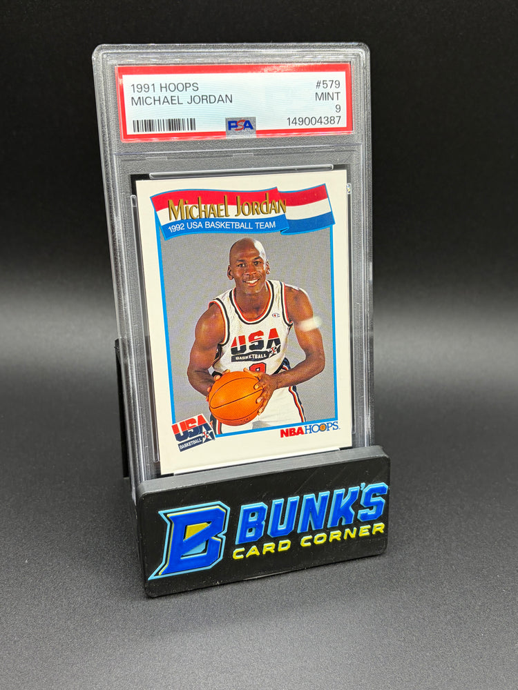 1991 Michael Jordan Hoops PSA 9