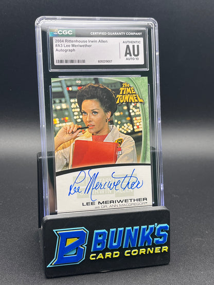 2004 Lee Meriwether Autographs AU 10