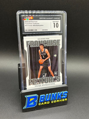 2023-24 Victor Wembanyama Franchise Features CGC 10 RC