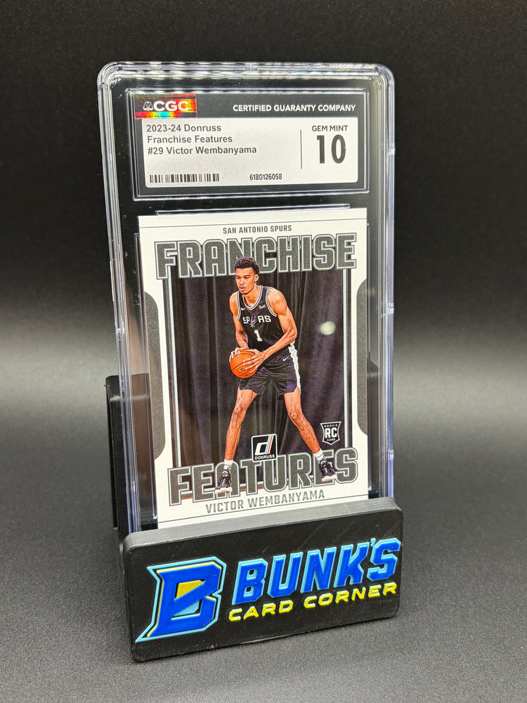 2023-24 Victor Wembanyama Franchise Features CGC 10 RC