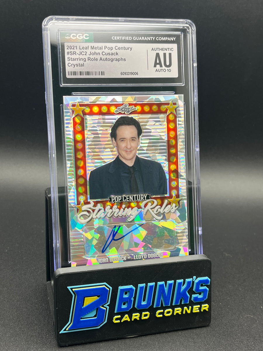 2021 John Cusack Staring Role Autographs Crystal CGC AU 10
