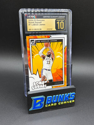 2024-25 LeBron James Bomb Squad CGC Pristine 10