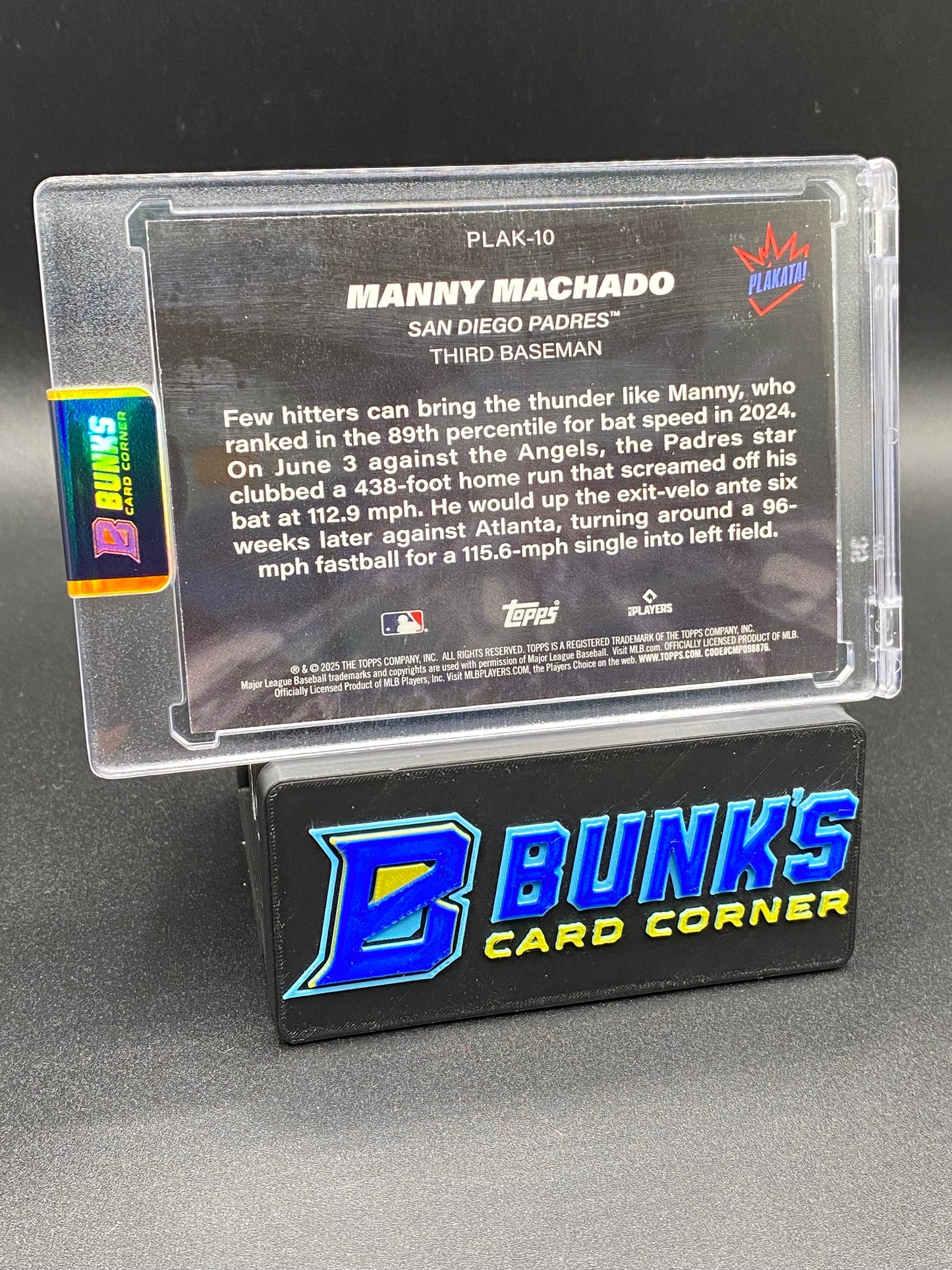 2025 Manny Machado Plakata!