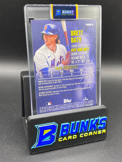 2023 Brett Baty Baby Boomers 6/50