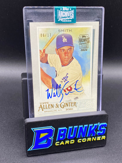 2024 Archives Will Smith 6/17 Auto